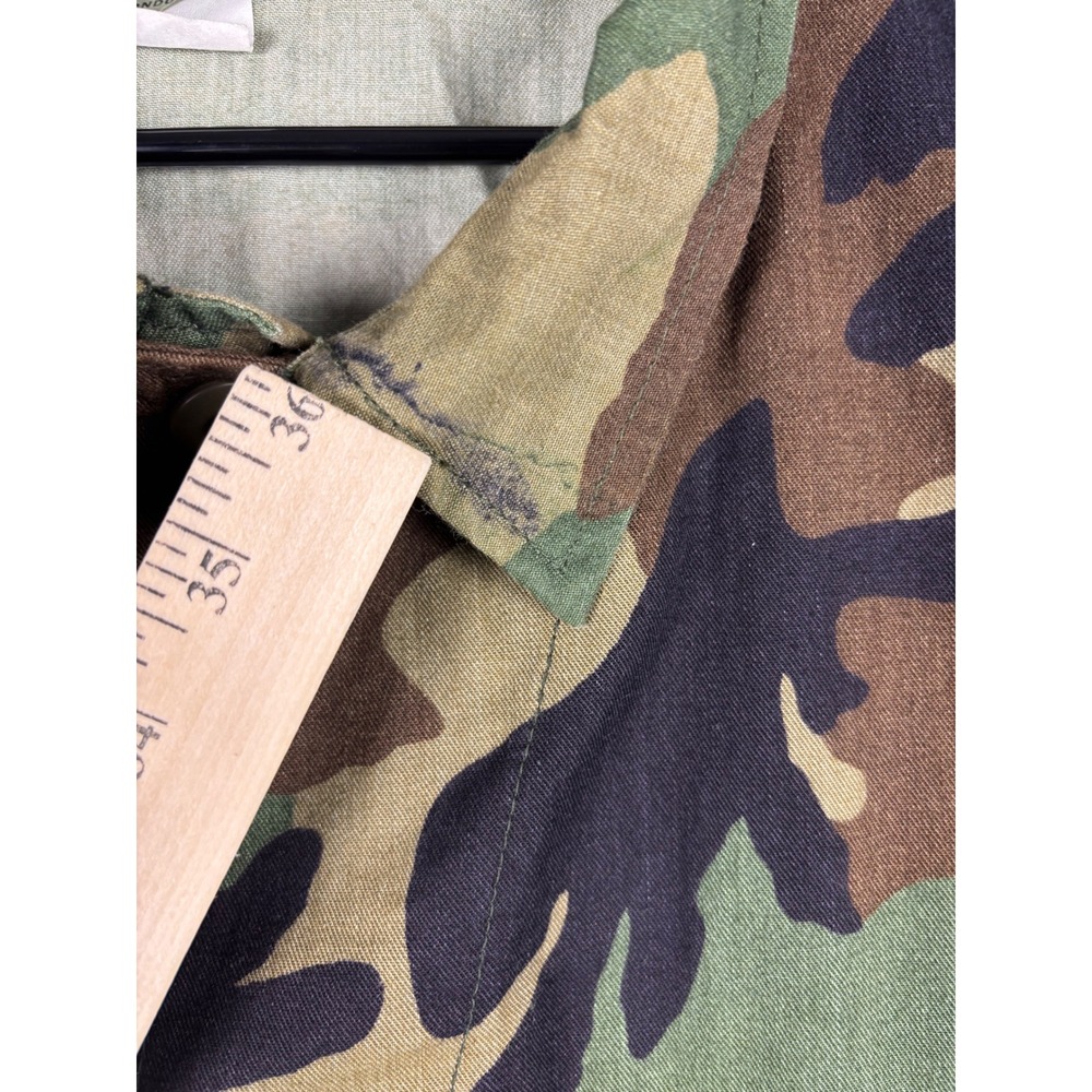 TRU-SPEC BDU Military Field Jacket Woodland Camo XX-Large Regular Green - Picture 10 of 11